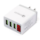 2 Pack 3-ports Fast Wall Charger Block Phone Usb Cube For Iphone Ipad Samsung Us