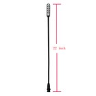 22 Inch Bnc Port Flexible Gooseneck 4 Led Dj Mixer Light Lamp