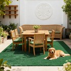 12ft  X 12ft  Synthetic Landscape Fake Grass Mat Artificial Pet Turf Lawn Garden