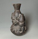 Rare Pre-columbian Chimu Stirrup Vessel  Vessel South  American Antiques