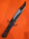  jesse Hemphill Custom Bowie Knife With Leather Sheath  new 