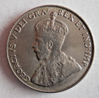 1922 Canada 5 Cents - High Grade Vintage Coin - Free Ship - Canada Bin  50
