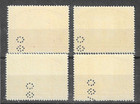 El Salvador 1935  4 Val  Runner  Imperf Proof  American Bank Note Co   c36-9
