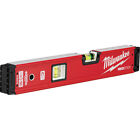 Milwaukee Mlbxm16 16  Redstick  magnetic Box Level  Impact Vial   Magnet Strength