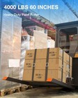 Clamp On Pallet Forks 60  4000 Lbs Heavy Duty Loader Tractor Bucket Pallet Forks