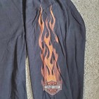 Harley Davidson Long Sleeve T Shirt Flames 5xl Las Vegas 