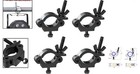Industrial Heavy Duty Truss Clamp  Pack Of 4 - Secure Your Stage Lights Today 