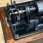 Edison Model D Cylinder Phonograph 2 4 Minute Motor Spins Incomplete