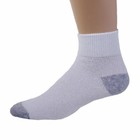 12 Pairs Womens White Ankle Sport Cotton Socks Medium Weight  Usa Made Free Ship