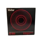 Vivitar S-100 Rotary Slide Tray Holds 100 2x2 Slides With Original Box Vintage