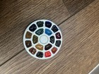 Etchr Lab Travel Mini Porcelain Palette  19 Wells With Daniel Smith Paint