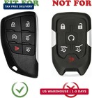 Key Fob Cover For 2026 2025-2021 Chevy Tahoe Suburban Gmc Yukon  6 Button  Silic