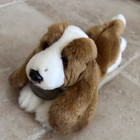 Russ Berrie Yomiko Classics Basset Hound Dog Realistic Plush Toy Stuffed Animal