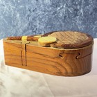 Wooden Tennis Puzzle Box 4 Pieces 2111i
