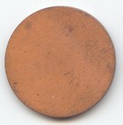 1732 Collis Restrike  George Washington Born Virginia  Uniface Medal  Au-unc