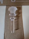 Versace Crystal Frosted Medusa Bottle Stopper By Rosenthal Germany Classic Wine