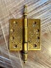 Antique Vintage Brass Door 4    X 4    Hinge      Solid Brass   25 Per Hinge