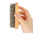 Men s Beard And Mustache Care Kit - Oval Brush  Comb  Grooming Tools For Soft   