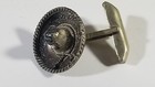 Alpaca Vintage Sterling Silver 925 Sombrero Hat Cuff Links Cufflinks 9 Grams