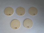 Haleakala Dairy Kahului Maui Hawaii Pog Logo 5 Slammer Milk Caps Vintage 1993