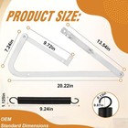 55-1 Attic Ladder Hinge Arms With Springs For Werner Attic Ladders