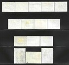 Singapore Malaya  1955 Scts  28- 42   Complete Qeii Set  M lh-nh   Vf-x   Fog