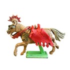 Vintage 1971 Britains Ltd Deetail Medieval Knight Horse Figures Lot Of 7 