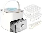 Countertop Ice Maker  Nugget Portable Ice Machine  2 Bullet Ice Cubes Per Min
