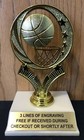 Basketball Trophy - Free Engraving - Assembly Required