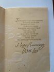 Vtg Hallmark Crown Happy Anniversary With Love Card With Envelope