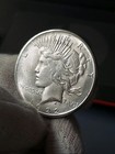 Us Novelty Coin   1922  1 Peace Dollar  Silver  Plated  23 Grams 