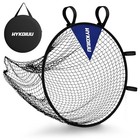 Top Bins Soccer Goal Target 2 Pcs Soccer Target Net For Volley  Passing  