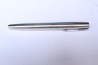 Parker Frontier Fountain Pen Metal Chrome Body  Fine Steel Nib