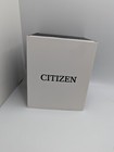 Citizen Eco-drive Mens Black Leather Band Analog Quartz Round Wristwatch