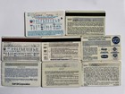 Lot Of 8 Vintage Expired Mobil Shell Texaco Gas Arco Gulf 76 Charge Credit Cards