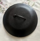 Vintage Usa  8- 10 1 4     Cast Iron Lid- Fryer Skillet Lid