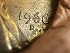 1960-d Small Date Unc Bu 1c Role -amazing End Toners - Error Die Chip On    6   