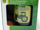John Deere 20 Ounce Iron Horse Stoneware Mug  New In The Box