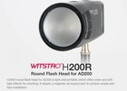 H200r Round Flash Head Compatible For Ad200 Pro Ii Ad200 Pro Ad200 Pocket Fla   