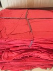 2500 New B Grade Great Mechanics Shop Rags Towels Red 13 x14 