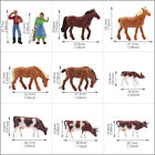 36pcs Ho Scale 1 87 Well Painted Farm Animals Cows Horses Shepherd People