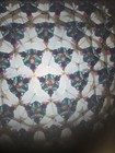 Vintage 7 5    Brass Kaleidoscope With Wood Stand Euc