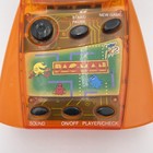 Vintage 2001 Pac-man Handheld Game Transparent Orange Mga Color X2 Works