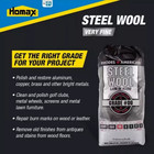 Homax Fine Grade  00 Steel Wool  12-pad 