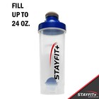3 Pack Protein Shaker Bottle Lot Preworkout Mixer Leak Proof Bpa Free 24 Oz