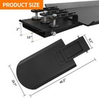 Clamp On Quick Spade Bucket skid Steer Loader Fork  Quick Spade With Chain Hook