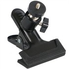 Heavy Duty Metal Clamp Clip 1 4  Screw For Photo Studio Camera Flash Light Stand