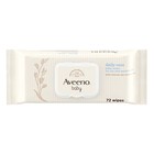 Aveeno Baby Daily Care Wipes - Cleanse Gently And 72 Count  pack Of 12  