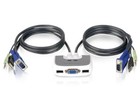  lot Of 2  Iogear 2-port Usb Kvm Switch Gcs632u - Excellent Condition 