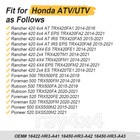 Fuel Injector   Joint For Honda Foreman 500 Rancher 420 Trx420 16450-hr3-a43